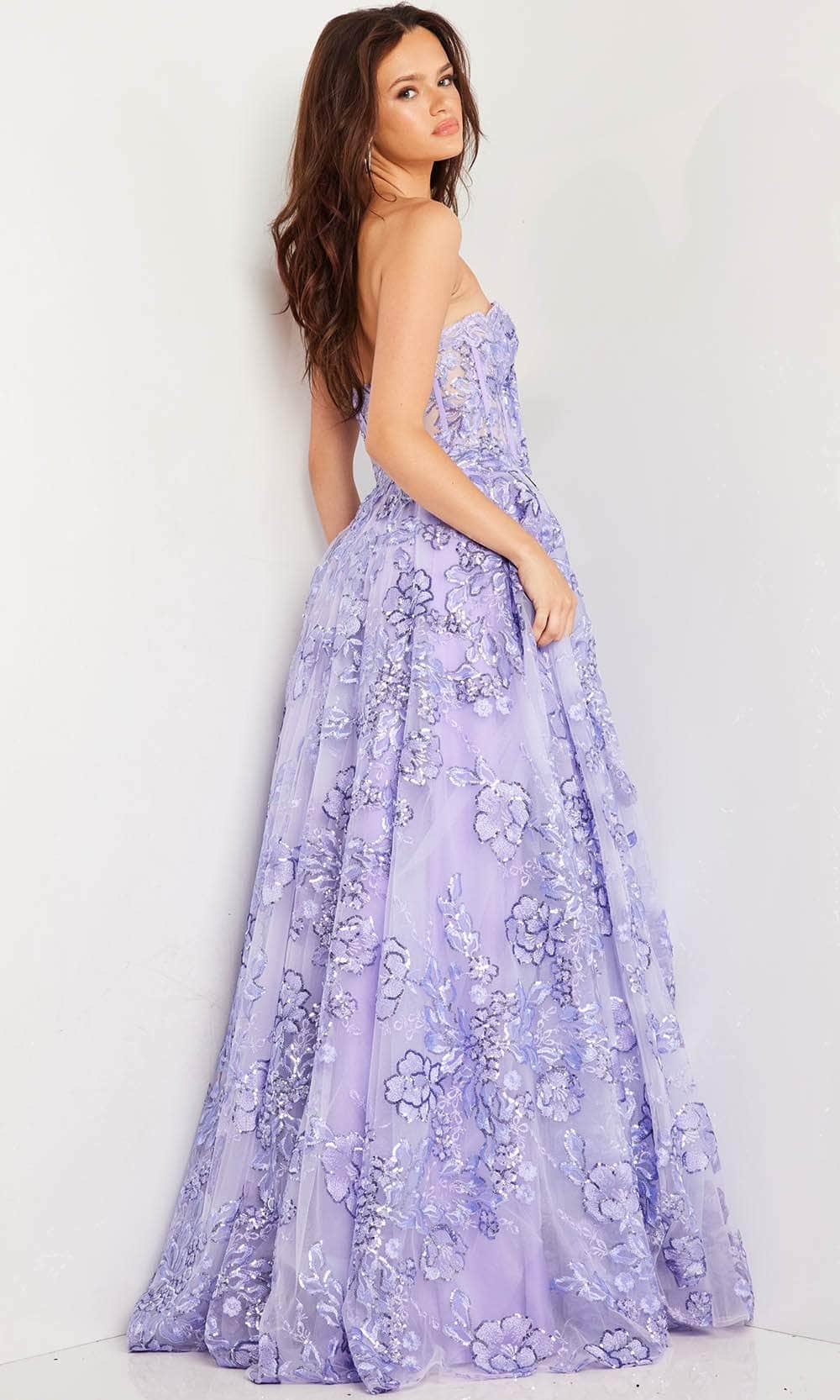 Jovani 26223 - Floral Illusion Ballgown - Prom