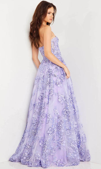 Jovani 26223 - Floral Illusion Ballgown - Prom