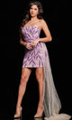 Jovani 26274 - Fitted Strapless Cocktail Dress with Embellishments - Prom