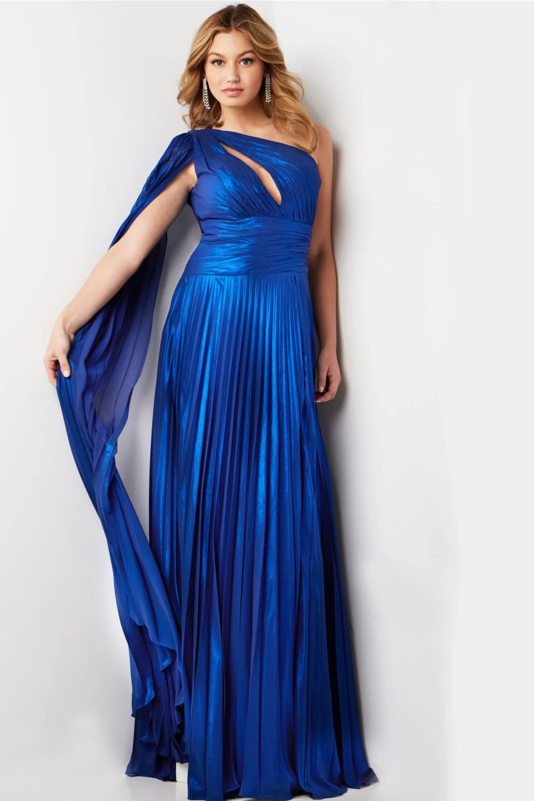 Jovani 36462 - Asymmetrical Cutout Prom Gown - Prom