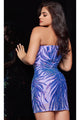 Jovani 36577 Embellished One-Shoulder Homecoming Dress - Prom