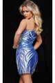 Jovani 36577 Embellished One-Shoulder Homecoming Dress - Prom
