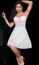 Jovani 36578 - Elegant Corset A-Line Homecoming Dress - Prom