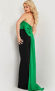 Jovani 36670 - Ruched Strapless Evening Gown - Prom