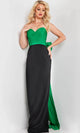 Jovani 36670 - Ruched Strapless Evening Gown - Prom