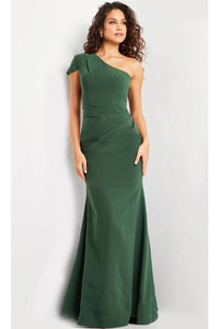 Jovani 36699 - Evening Dress with Asymmetrical Bodice - Prom