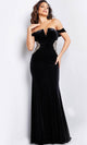 Jovani 36733 - Beaded Appliquéd Evening Gown - Prom