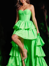 Jovani 36983 - Sweetheart Hi-Low Dress for Prom
