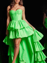 Jovani 36983 - Sweetheart Hi-Low Dress for Prom