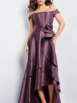 Jovani 37014 - Corset High Low Evening Dress