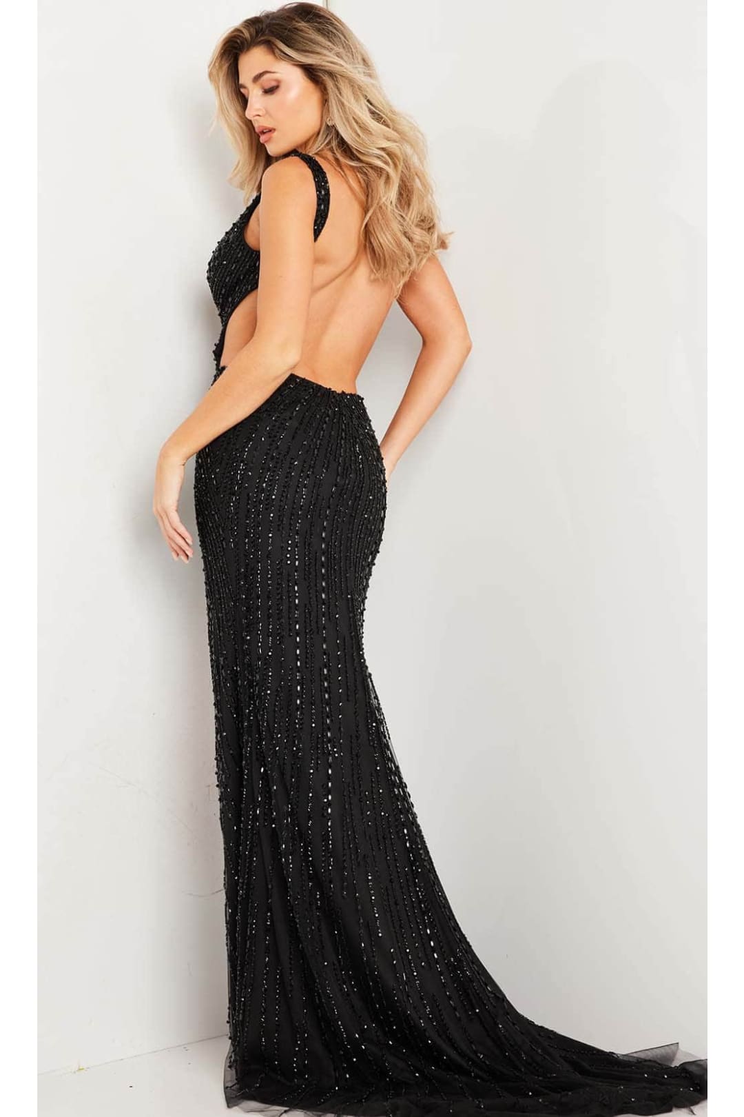 Jovani 37081 - Sleeveless Fitted Bodice Evening Dress - Prom