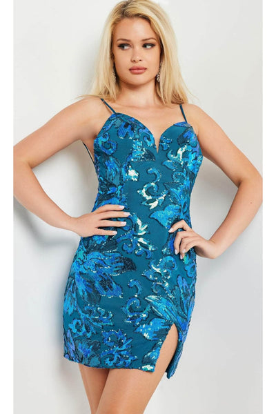 Jovani 37109 - Sequin Sweetheart Cocktail Dress - Prom