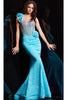 Jovani 37268 - Embellished One-Sleeve Prom Dress - Prom