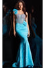 Jovani 37268 - Embellished One-Sleeve Prom Dress - Prom