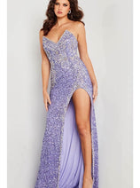 Jovani 37335 - Strapless Sweetheart Neck Prom Dress