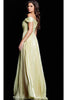 Jovani 37389 - Sweetheart Pleated Prom Gown - Yellow / 00 - Prom