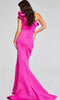 Jovani 37400 One-Shoulder Evening Gown with a Slit - Prom