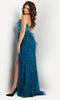 Jovani 37435 - Prom Gown with Feathered Skirt - Prom