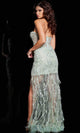 Jovani 37540 - Glamorous Embellished Strapless Prom Dress - Prom