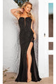 Jovani 37624 - Mermaid Prom Dress with Appliqué Details - Prom
