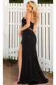 Jovani 37624 - Mermaid Prom Dress with Appliqué Details - Prom