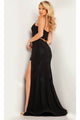 Jovani 37624 - Mermaid Prom Dress with Appliqué Details - Prom