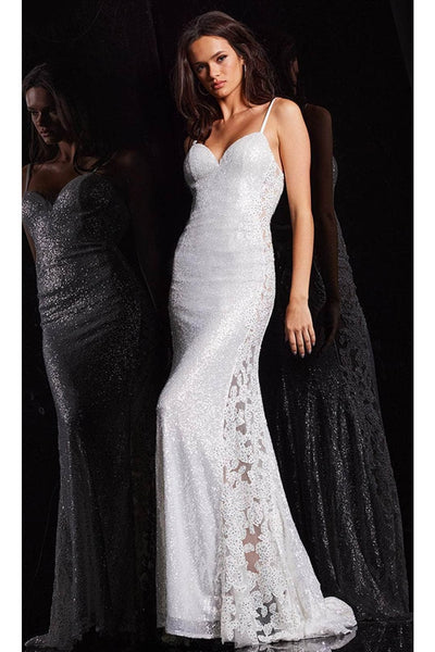 Jovani 37648 - Glamorous Sequin Lace Prom Dress - Prom