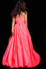 Jovani 38382 - V-Neck Taffeta Prom Gown - Prom