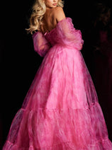 Jovani 38605 - Classic A-Line Dress