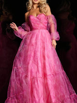 Jovani 38605 - Classic A-Line Dress