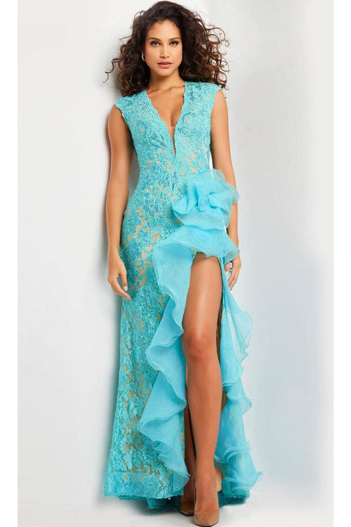 Jovani 38668 - Elegant Lace Dress - Prom