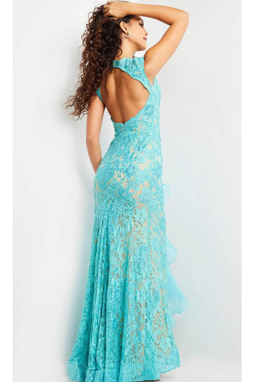 Jovani 38668 - Elegant Lace Dress - Prom
