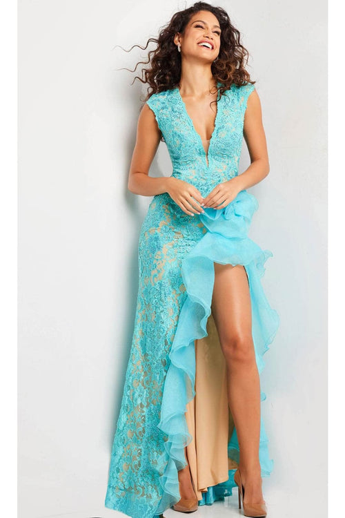 Jovani 38668 - Elegant Lace Dress - Prom