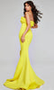 Jovani 38922 Strapless Evening Gown with Ruffles - Prom