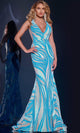 Jovani 39232 - Sleeveless Sequin Prom Dress - Prom