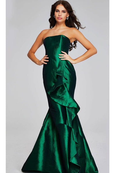 Jovani 39368 - Elegant Strapless Sleek Evening Dress - Prom
