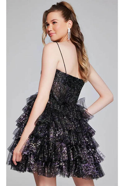 Jovani 39654 - Sweetheart Neck A-Line Cocktail Dress - Prom