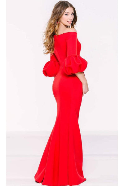 Jovani - 39739 Pleat Mother of the Groom Trumpet Gown - Prom