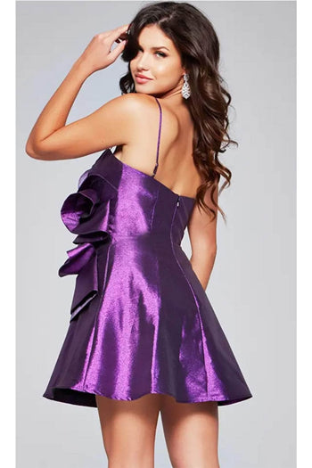 Jovani 39749 - Rose Accented Sleeveless Cocktail Dress - Prom