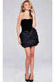 Jovani 39848 - Strapless Rose Detailed Cocktail Dress - Prom