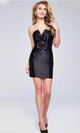 Jovani 39873 - Bow Detailed Cocktail Dress - Prom
