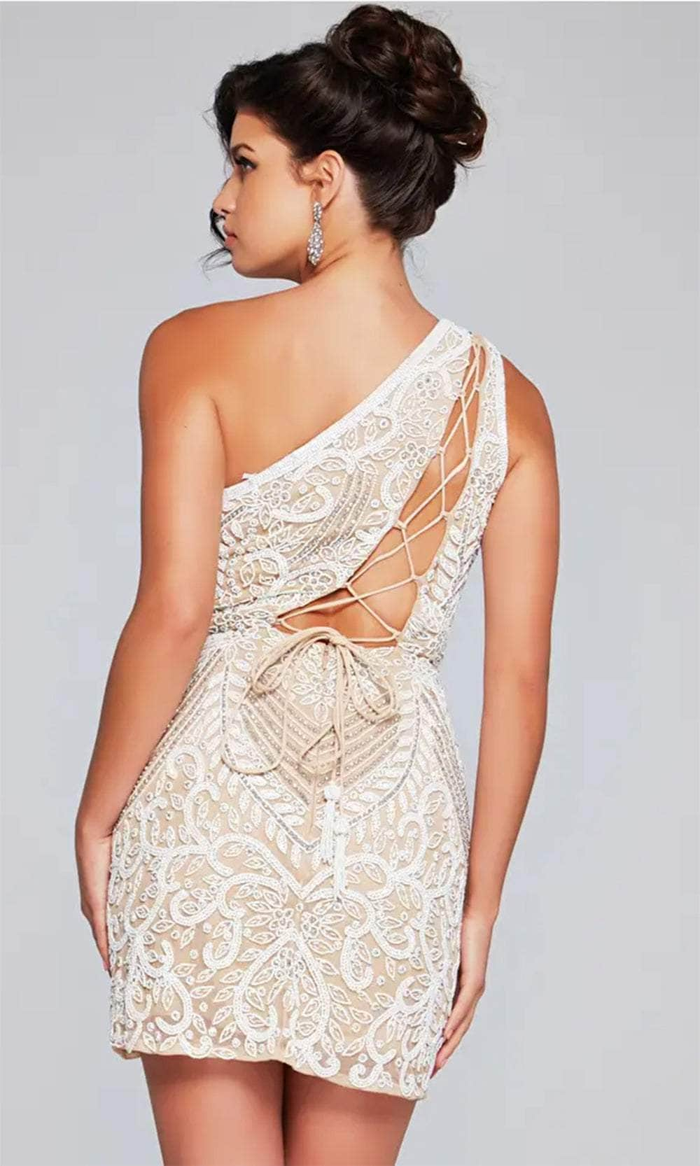 Jovani 39896 - Cocktail Dress with Lace Details - Prom