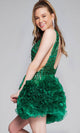 Jovani 39931 - Ruffled Sleeveless Cocktail Dress - Prom