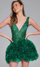 Jovani 39931 - Ruffled Sleeveless Cocktail Dress - Prom