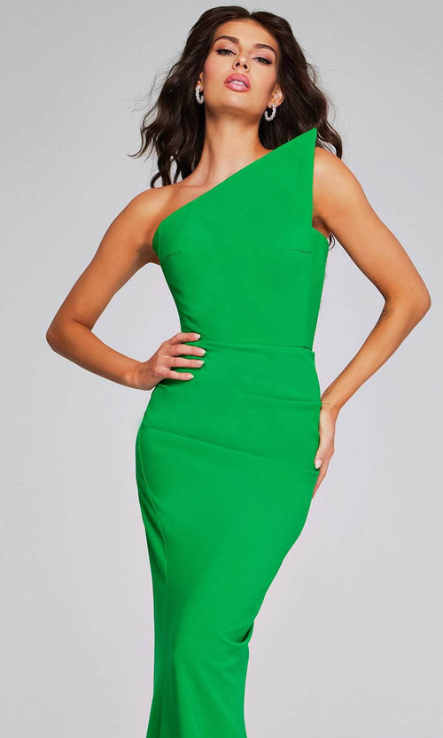 Jovani 40301 One-Shoulder Fitted Evening Dress - Prom