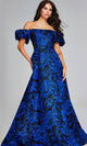 Jovani 40315 - Off-Shoulder Prom Gown with Puff Sleeves - Prom