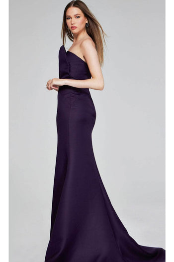 Jovani 40598 - Strapless Evening Gown with Thin Waistband - Prom
