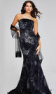 Jovani 40604 - Strapless Prom Gown with Sequin Embellishments - Prom