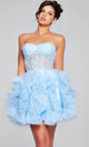 Jovani 40628 - Cocktail Dress with Ruffle Details - Prom