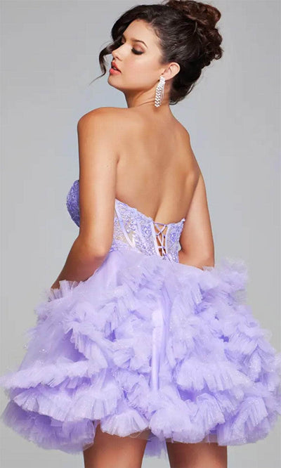 Jovani 40628 - Cocktail Dress with Ruffle Details - Prom